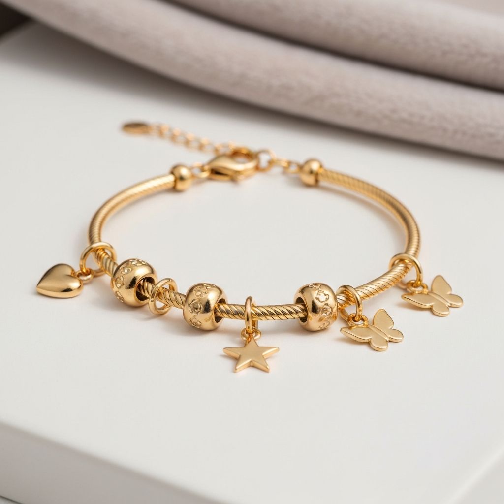 Charm Bracelet with Charms