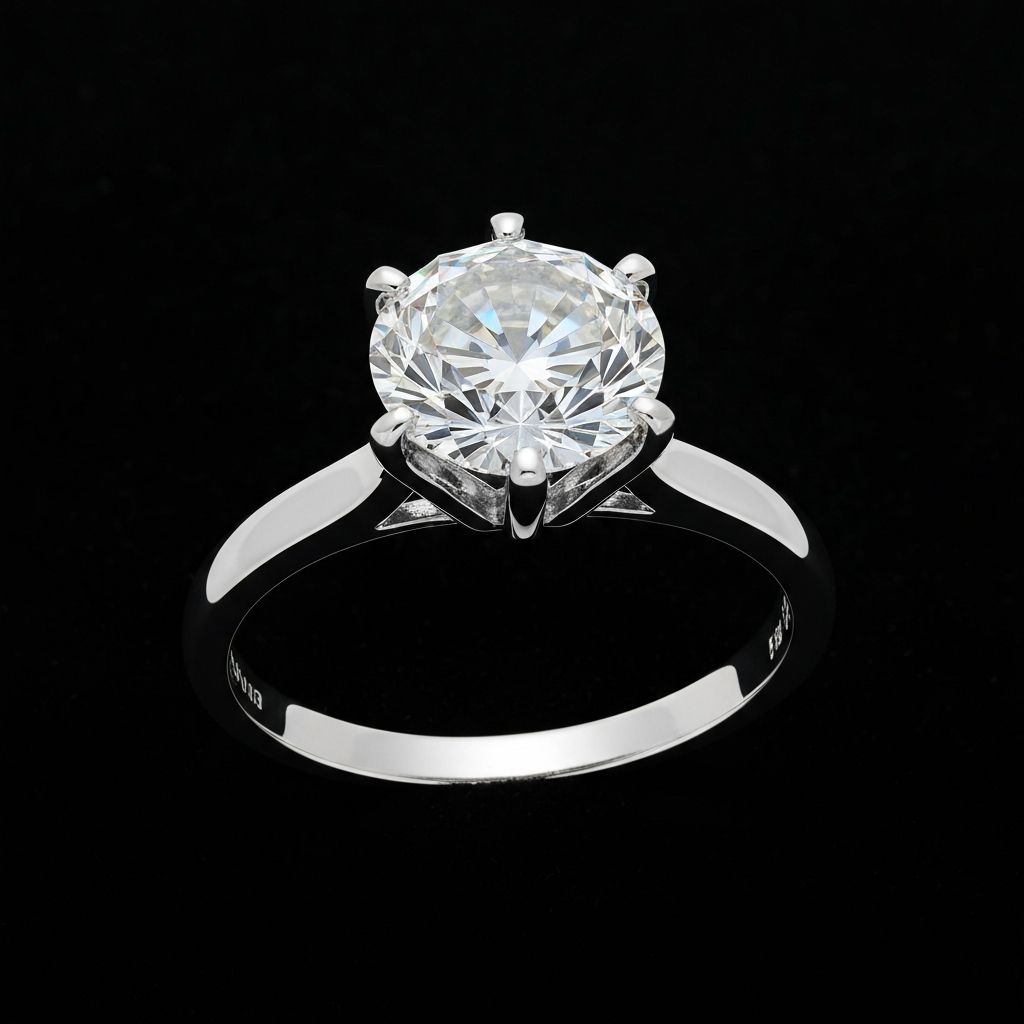 Diamond Solitaire Engagement Ring